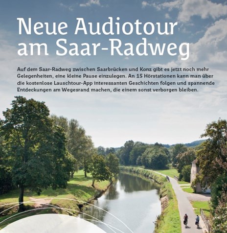 Poster DIN A2 "Saarland Lauschtouren"